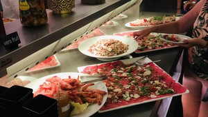 live cooking buffet